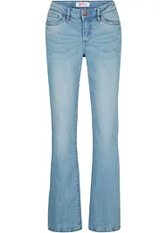 Stretchjeans med medelhög midja, bootcut, bonprix