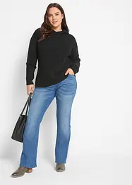 Stretch Bootcut Jeans Mid Waist, bonprix