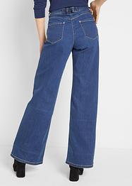 Stretchjeans med extra vida ben och bekväm midja, bpc bonprix collection