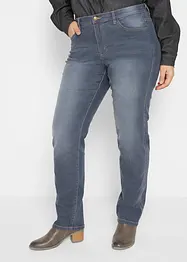 Ultra Soft Straight Jeans Mid Waist, bonprix