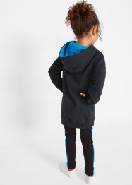 Luvtröja och leggings för flickor (2 delar), bpc bonprix collection
