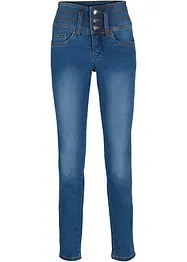 Formande jeans med hög midja, smal passform, bonprix