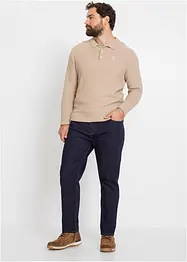 Multistretchjeans med bekväm midja, normal passform, raka ben, bonprix