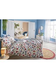 Vändbart påslakanset med blommönster, bpc living bonprix collection