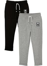 Joggingbyxa "BRO" (2-pack) för pojkar, ekologisk bomull, bpc bonprix collection