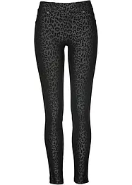 Leopardmönstrade jeggings, bonprix