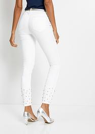 Extra stretchiga jeans med strasstenar, bpc selection premium