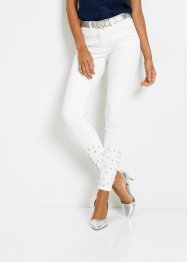 Extra stretchiga jeans med strasstenar, bpc selection premium
