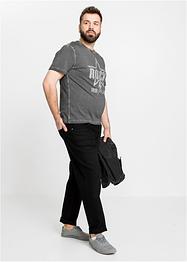 Stretchjeans, smal passform, raka ben, RAINBOW
