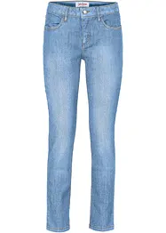 Korta jeans med medelhög midja, smal passform, bonprix