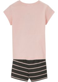 Pyjamasset med shorts och T-shirt för flickor (2 delar), bpc bonprix collection