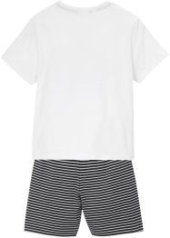 Pyjamasset med shorts och T-shirt, bpc bonprix collection