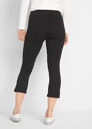 3/4-leggings med uppvikbara benslut, bonprix