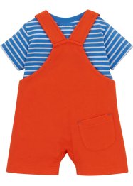 T-shirt och snickarbyxa för bebisar (2 delar), ekologisk bomull, bpc bonprix collection