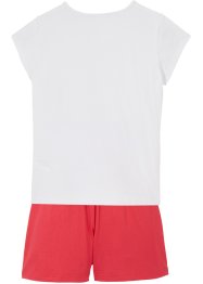Pyjamas med shorts för flickor (2 delar), bpc bonprix collection