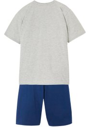 Pyjamas med shorts för pojkar, med emoji (2 delar), emoji