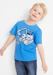 T-shirt för pojkar (3-pack), ekologisk bomull, bpc bonprix collection