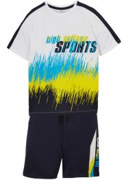 Sport-T-shirt och byxa för pojkar (2 delar), bpc bonprix collection