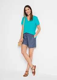 T-shirt i ren bomull, bonprix