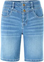 Stretchiga jeansbermudas, bonprix