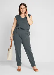 Jerseyjumpsuit av bomullsmix, bonprix