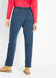 Termojeans med bekväm midja, bonprix