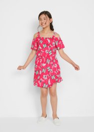 Jerseyklänning i ekologisk bomull för flickor, bpc bonprix collection
