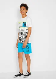 T-shirt och shorts för barn (2 delar) i ekologisk bomull, bonprix