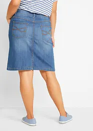 Stretchig jeanskjol, bonprix