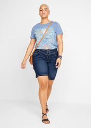 Stretchiga jeansbermudas, John Baner JEANSWEAR