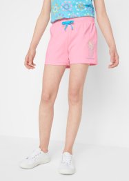 Shorts för flickor i ekologisk bomull (2-pack), bpc bonprix collection