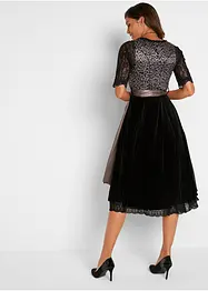 Leopardmönstrad dirndl, bonprix