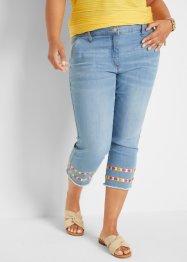3/4-jeans med bekväm midja, bpc bonprix collection