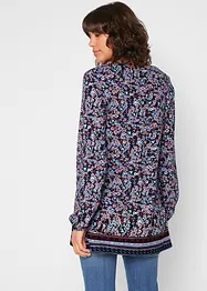 Tunika med blommigt mönster, bonprix
