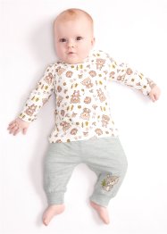 Babybyxa i jersey (2-pack), ekologisk bomull, bpc bonprix collection