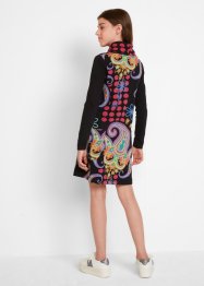Långärmad flickklänning i jersey, bpc bonprix collection