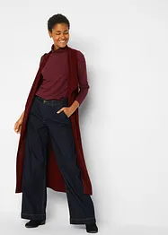 Wide Leg Jeans High Waist med bekväm midja, bonprix