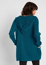 Cardigan med luva, bonprix