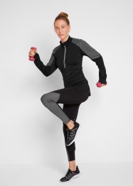 Värmande leggings med reflextryck, långa, nivå 3, bpc bonprix collection