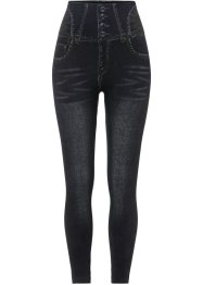 Sömlösa leggings med jeanslook och kraftigt formande effekt, bpc bonprix collection
