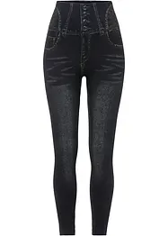 Sömlösa leggings med jeanslook och kraftigt formande effekt, bonprix