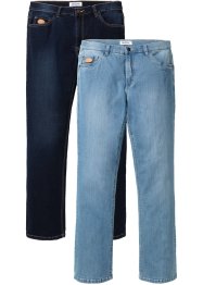 Stretchjeans (2-pack), normal passform, bootcut, John Baner JEANSWEAR