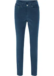 Manchesterbyxa med stretch, skinny, bonprix