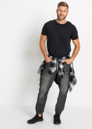Dra på-jeans, normal passform, raka ben (2-pack),, RAINBOW