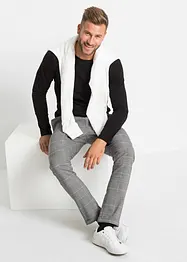 Sweatshirt med huva i ren bomull, bonprix