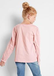 Långärmad topp för flickor (2-pack), bpc bonprix collection