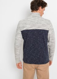 Sweatshirt med krage och dragkedja (2-pack), bpc bonprix collection