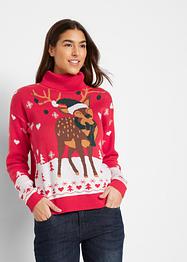 Jultröja med polokrage, bpc bonprix collection
