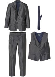 Kostym (4-delat set): kavaj, byxor, väst, slips, bpc selection