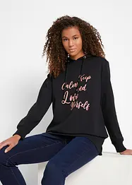 Hoodie av ekologisk bomull, bonprix